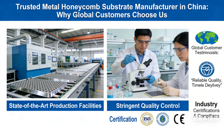 Trusted Metal Honeycomb Substrate Manufacturer in China: Why Global Customers Choose Us