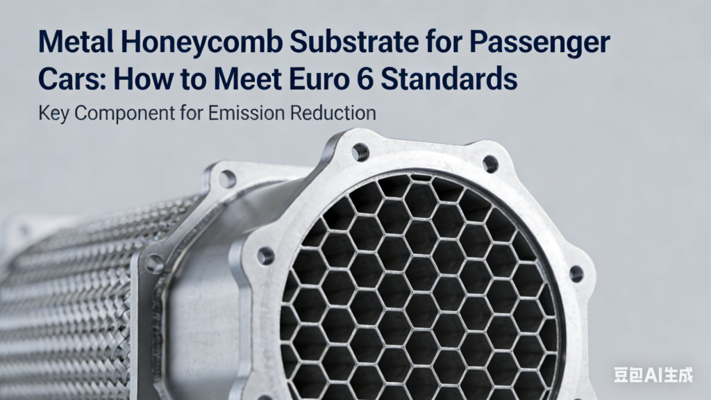 Metal Honeycomb Substrate for Passenger Cars: How to Meet Euro 6 Standards