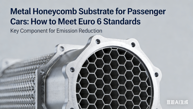 Metal Honeycomb Substrate for Passenger Cars: How to Meet Euro 6 Standards