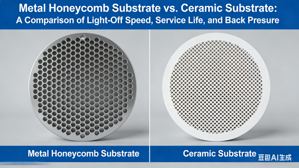 Metal Honeycomb Substrate vs. Ceramic Substrate: A Comparison of Light-Off Speed, Service Life, and Back Pressure