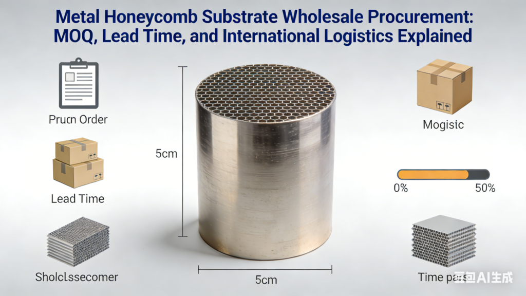 Metal Honeycomb Substrate Wholesale Procurement: MOQ, Lead Time, and International Logistics Explained